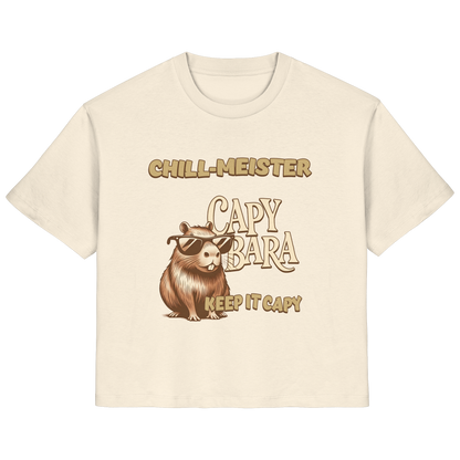 Chill-Meister Capybara – Keep it Capy (Bio & Premium) - Ladies Organic Shirt