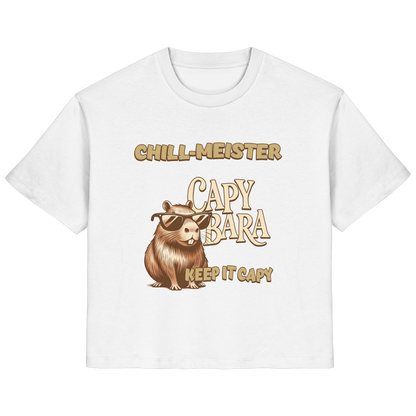 Chill-Meister Capybara – Keep it Capy (Bio & Premium) - Ladies Organic Shirt