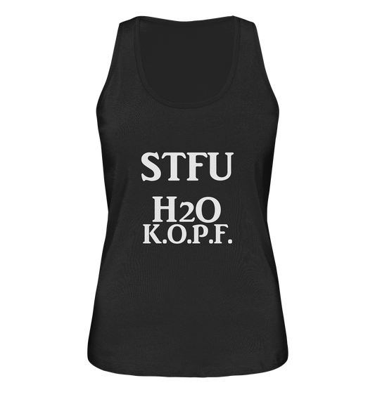 STFU H2O K.O.P.F. NO 2 - Ladies Organic Tank-Top