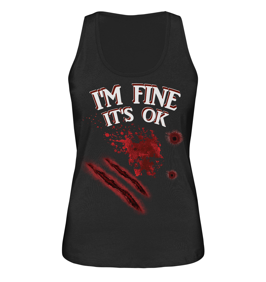 I'm fine - Damen Tanktop