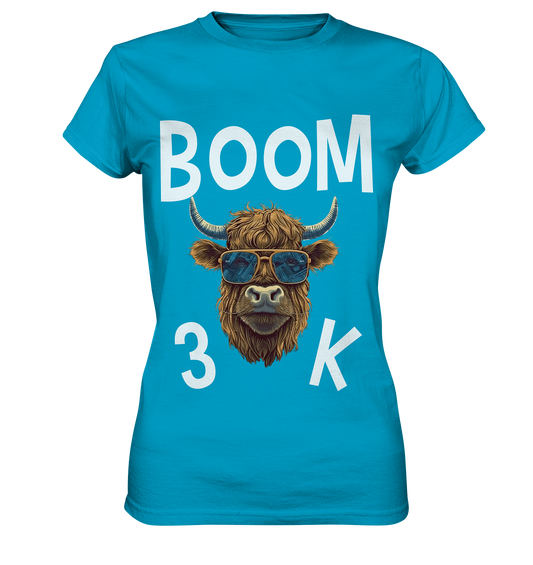 Ladies Premium Shirt BOOM 3 K Streetwear Statement - Influencer -