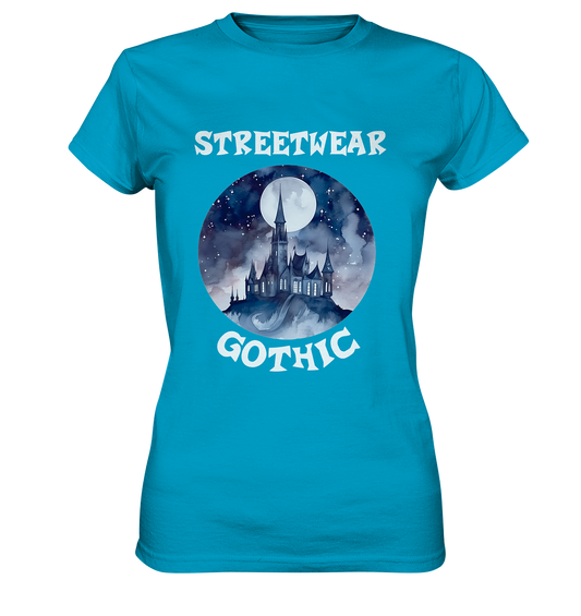 GOTHIC STREETWEAR STATEMENT  - Ladies Premium Shirt