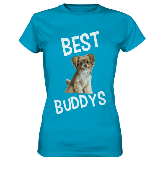 BEST BUDDYS NO1 - STREETWEAR _ STATEMENTS - MEIN BESTER FREUND - Ladies Premium Shirt