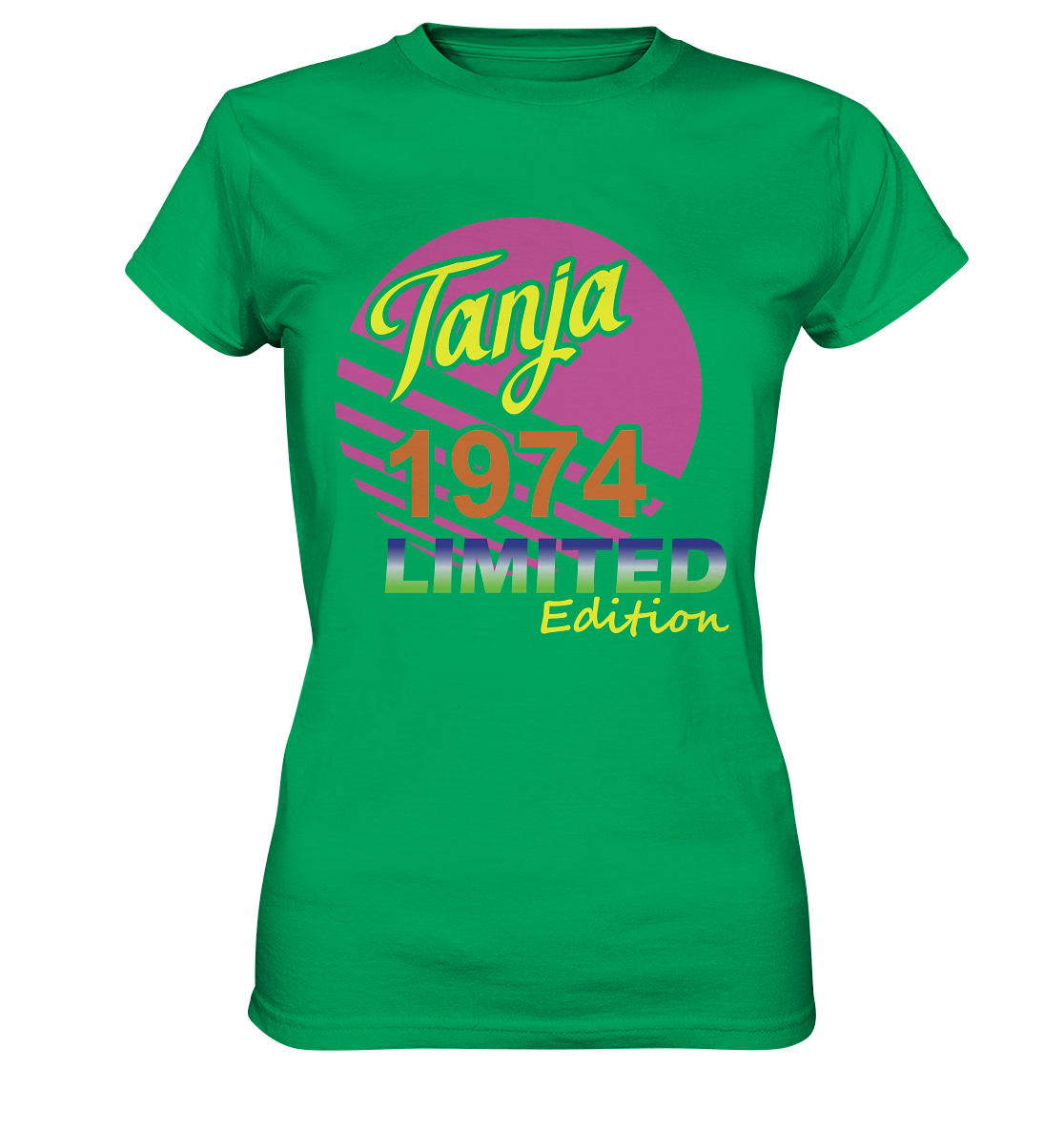 Tanja Limited Edition 1974 Geburtstag Jahrgang 1974 Damen - Ladies Premium Shirt