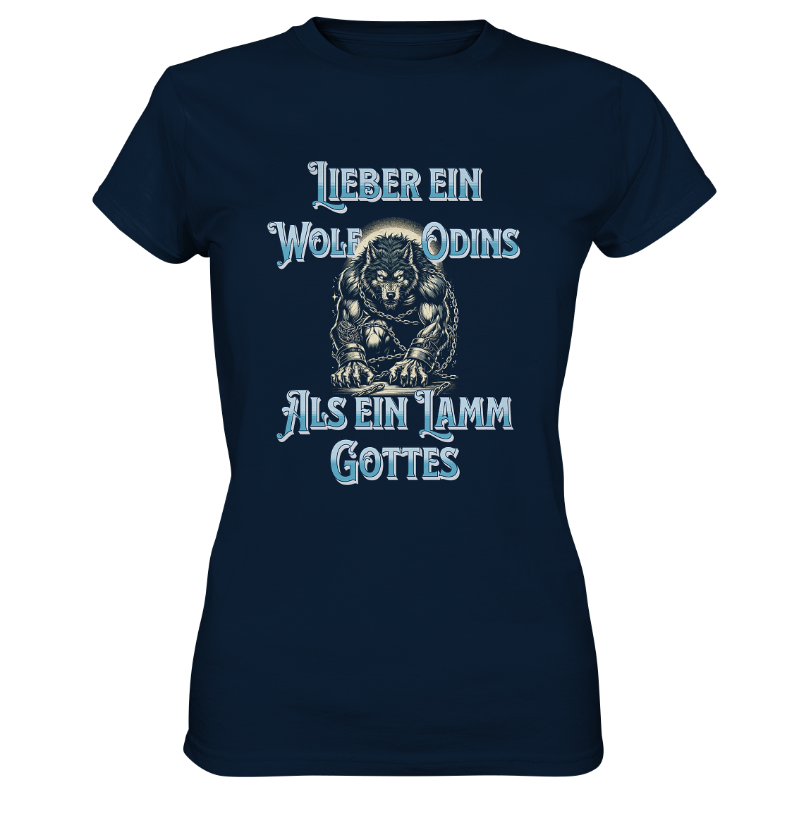 Odins Wolf | Oberteile  - Ladies Premium Shirt