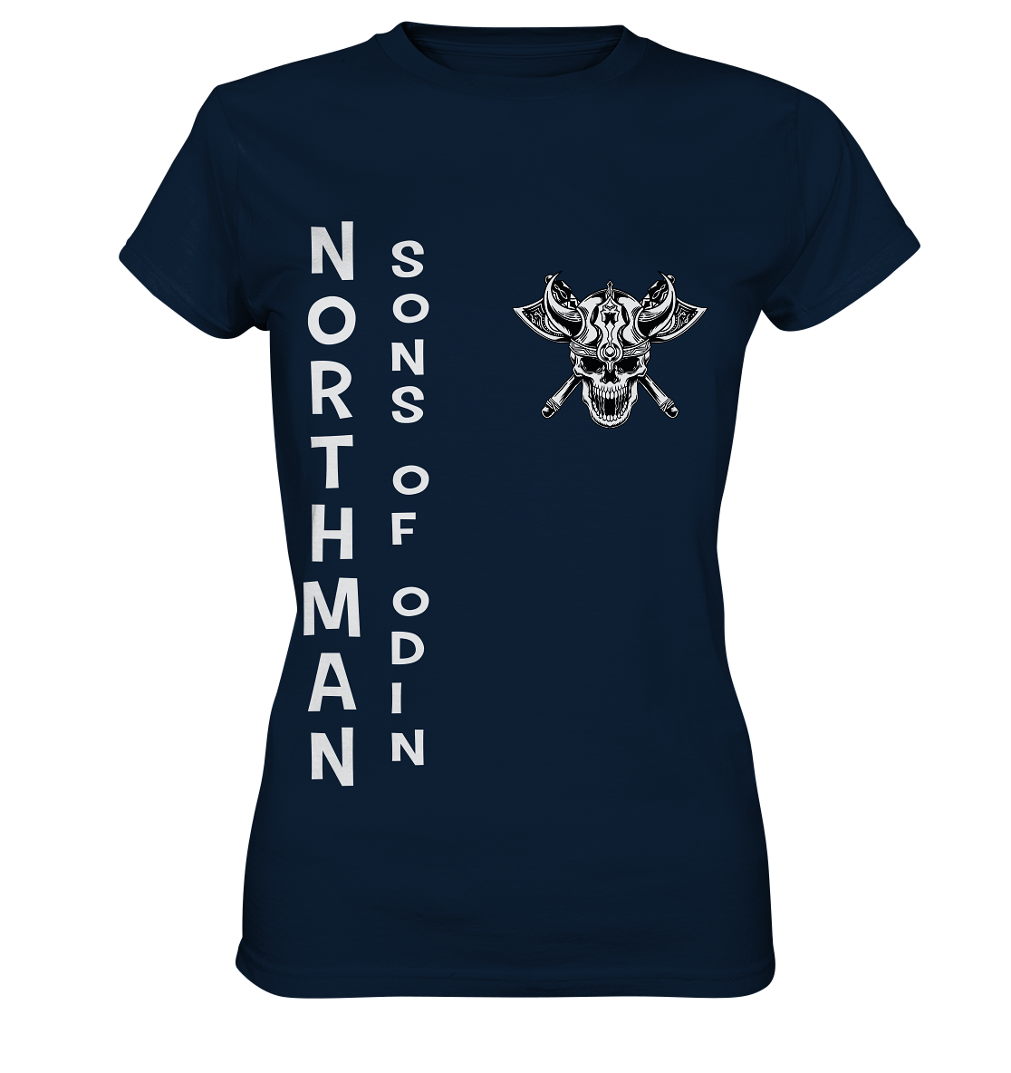 NORTHMAN SONS OF ODIN - NO 1  - STREETWEAR - STATEMENT    - Ladies Premium Shirt