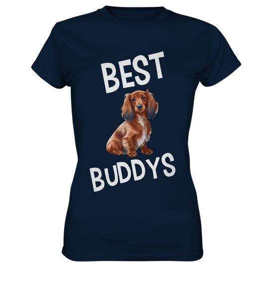 BEST BUDDYS NO 6 - STREETWEAR _ STATEMENTS - MEIN BESTER FREUND - Ladies Premium Shirt