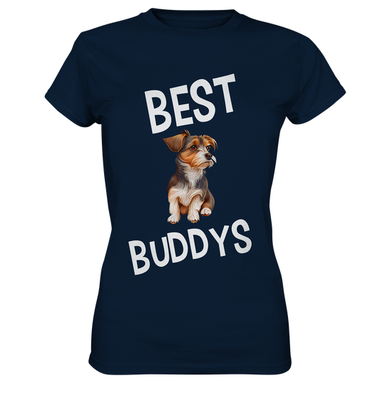 BEST BUDDYS NO 7 - STREETWEAR _ STATEMENTS - MEIN BESTER FREUND  - Ladies Premium Shirt