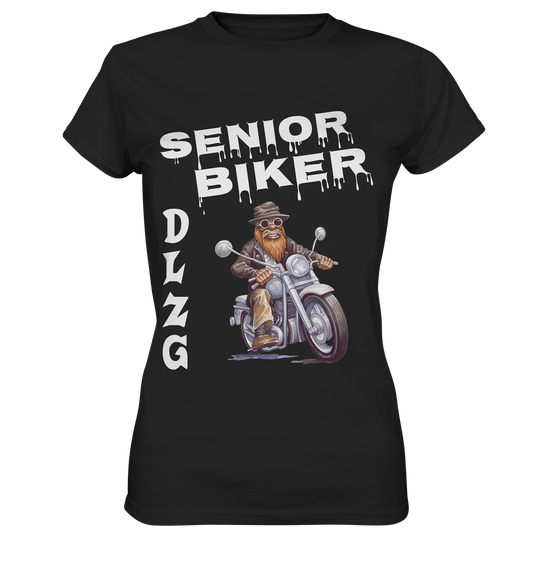 DLzG Opa Biker Fun Motiv 3- Ladies Premium Shirt