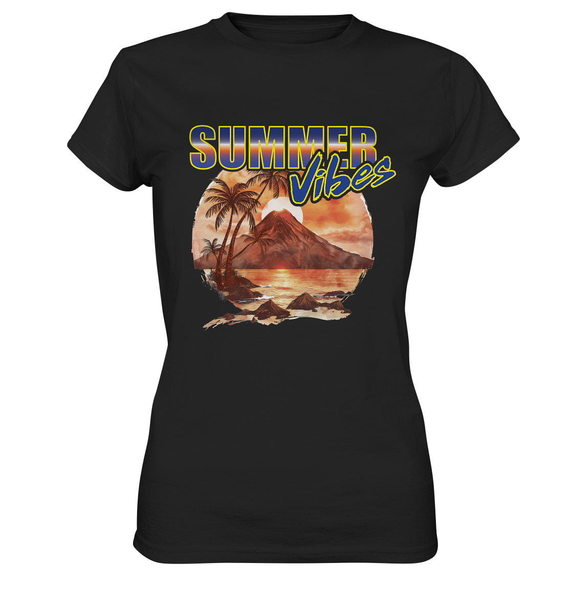 Sommer Shirts - Sommergefühle  - Ladies Premium Shirt