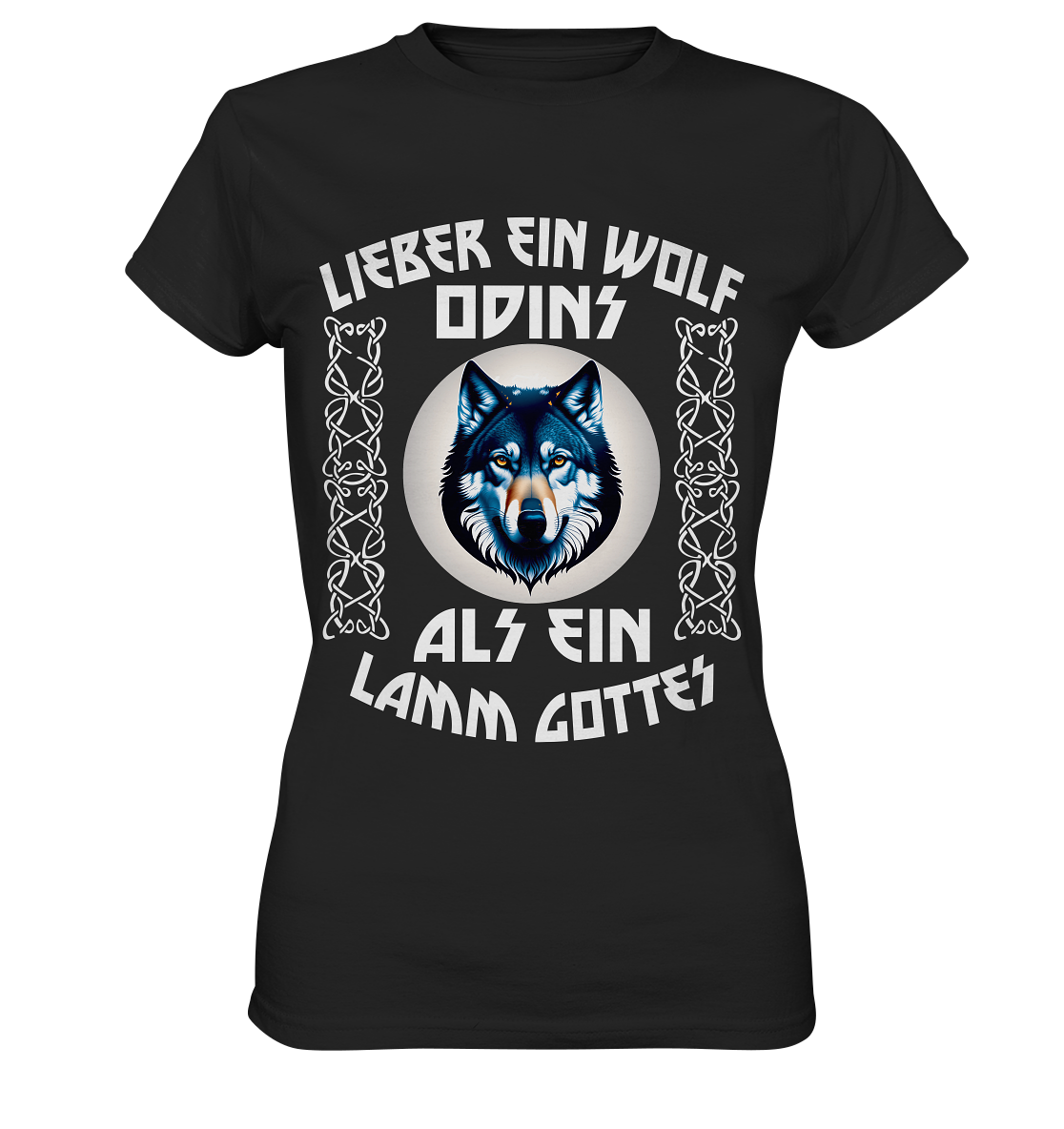 Odins Wolf: Stärke, Stolz und Unabhängigkeit 5- Ladies Premium Shirt