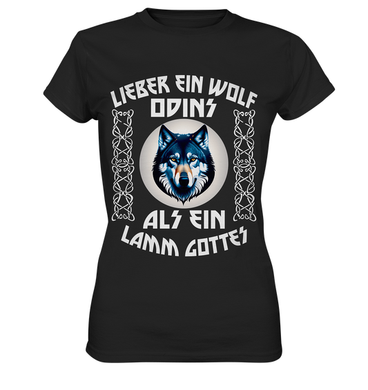 Odins Wolf: Stärke, Stolz und Unabhängigkeit 5- Ladies Premium Shirt