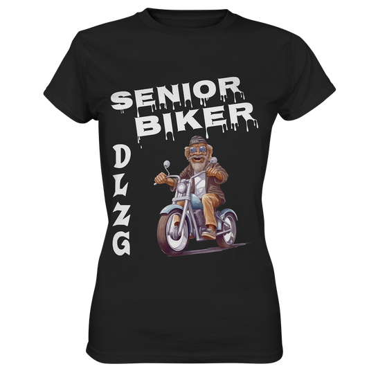 DLzG Opa Biker Fun Motiv 2- Ladies Premium Shirt