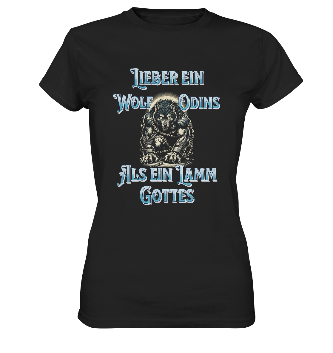 Odins Wolf | Oberteile  - Ladies Premium Shirt