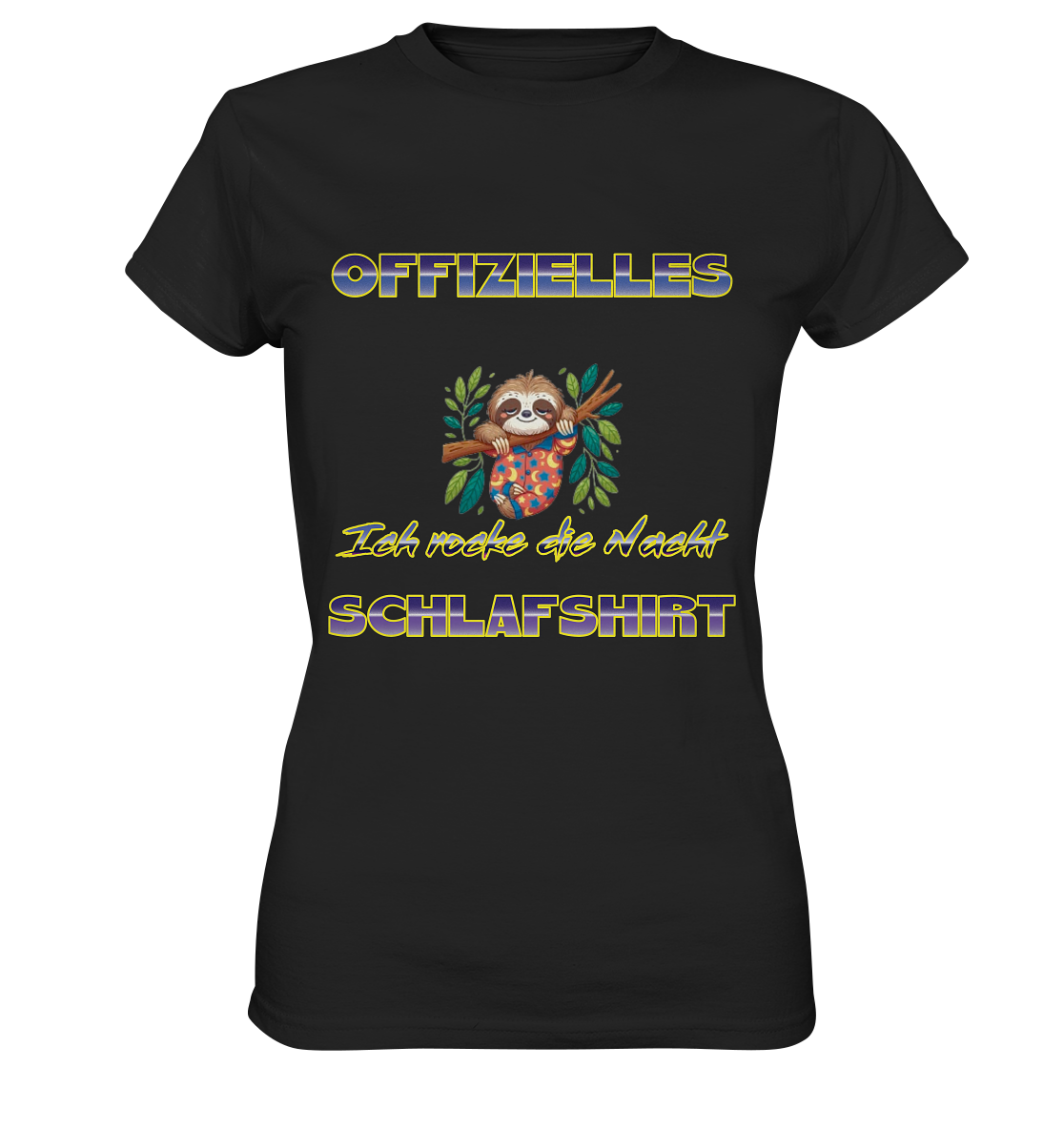 Offizielles Schlafshirt - Rocke die Nacht - Damen Premium Shirt