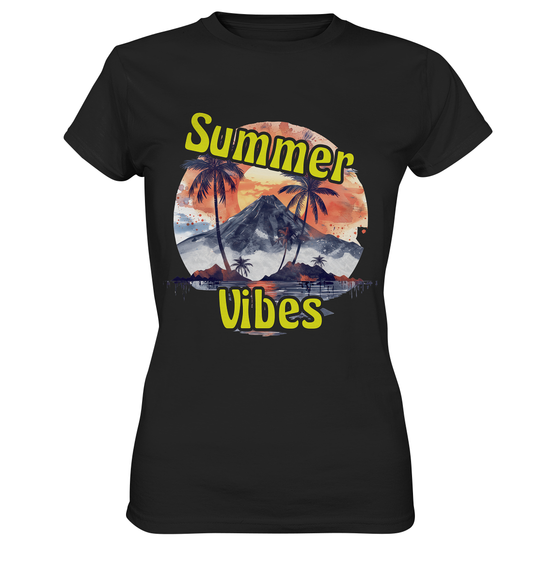 Sommer Shirt - Summer Vibes  - Ladies Premium Shirt