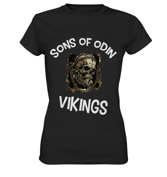 SONS OF ODIN NO 1  - STREETWEAR - STATEMENT   - Ladies Premium Shirt