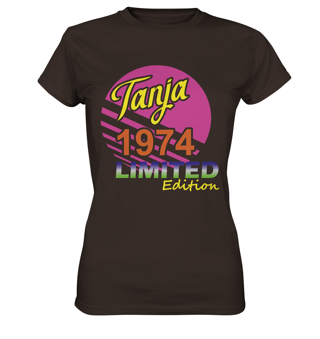 Tanja Limited Edition 1974 Geburtstag Jahrgang 1974 Damen - Ladies Premium Shirt