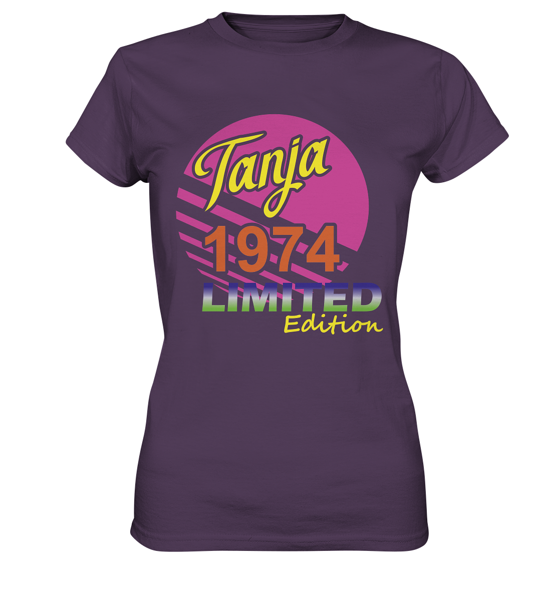 Tanja Limited Edition 1974 Geburtstag Jahrgang 1974 Damen - Ladies Premium Shirt