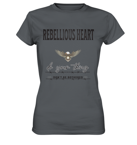 Rebellisches Herz Streetwear - Ladies Premium Shirt