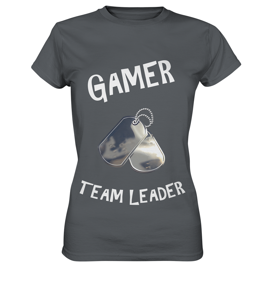 GAMER - TEAM LEADER - HUNDEMARKE - STREETWEAR - STATEMENT  - Ladies Premium Shirt