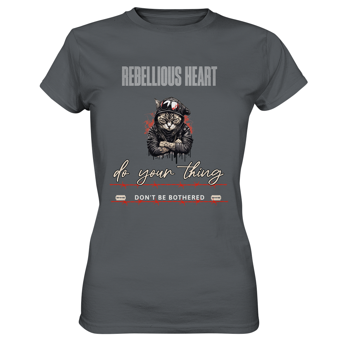 Rebellisches Herz - Ladies Premium Shirt