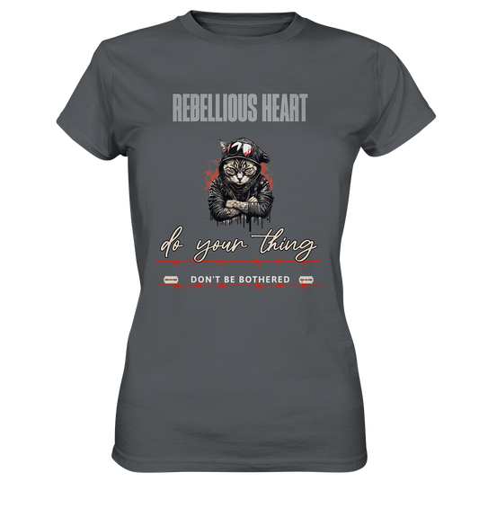 Rebellisches Herz - Ladies Premium Shirt