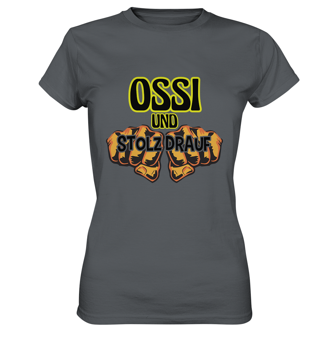 Ossi und stolz drauf - Ladies Premium Shirt