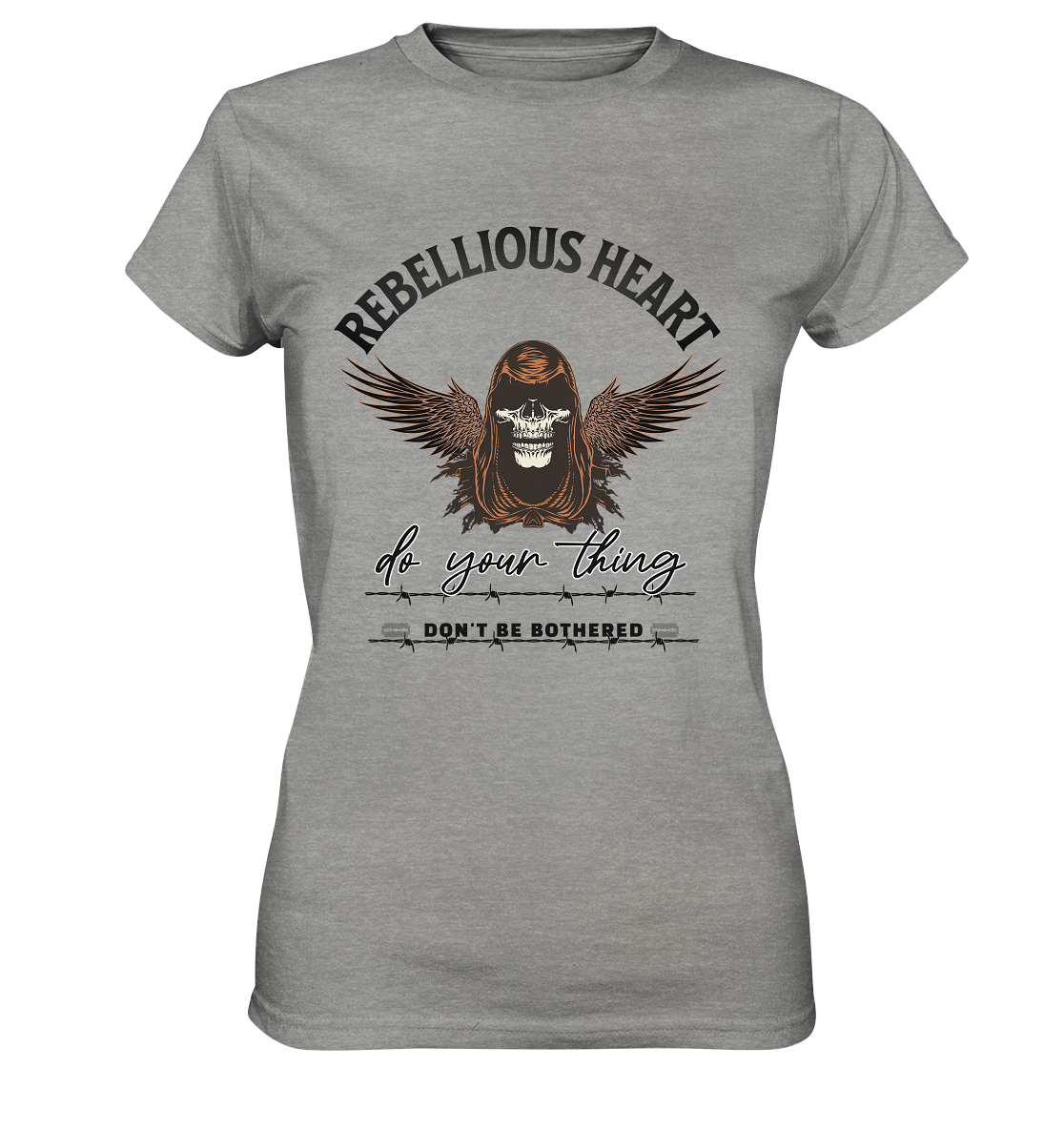 Rebellisches Herz III - Ladies Premium Shirt