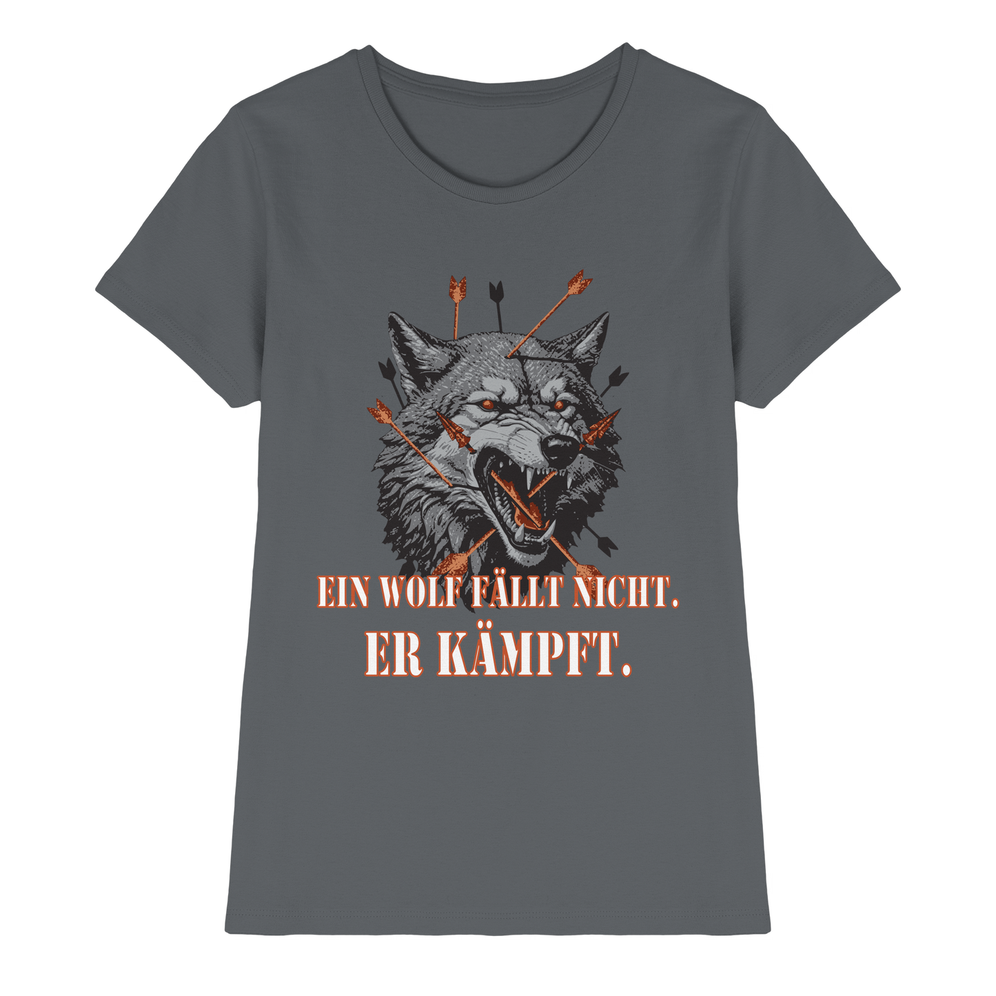 The Unbroken Wolf - Ladies Premium Shirt