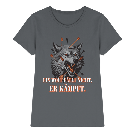 The Unbroken Wolf - Ladies Premium Shirt