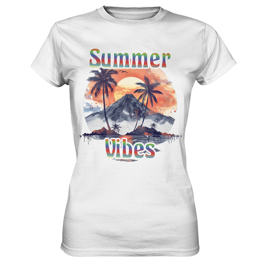 Summer Vibes - Sommer Shirts - Ladies Premium Shirt