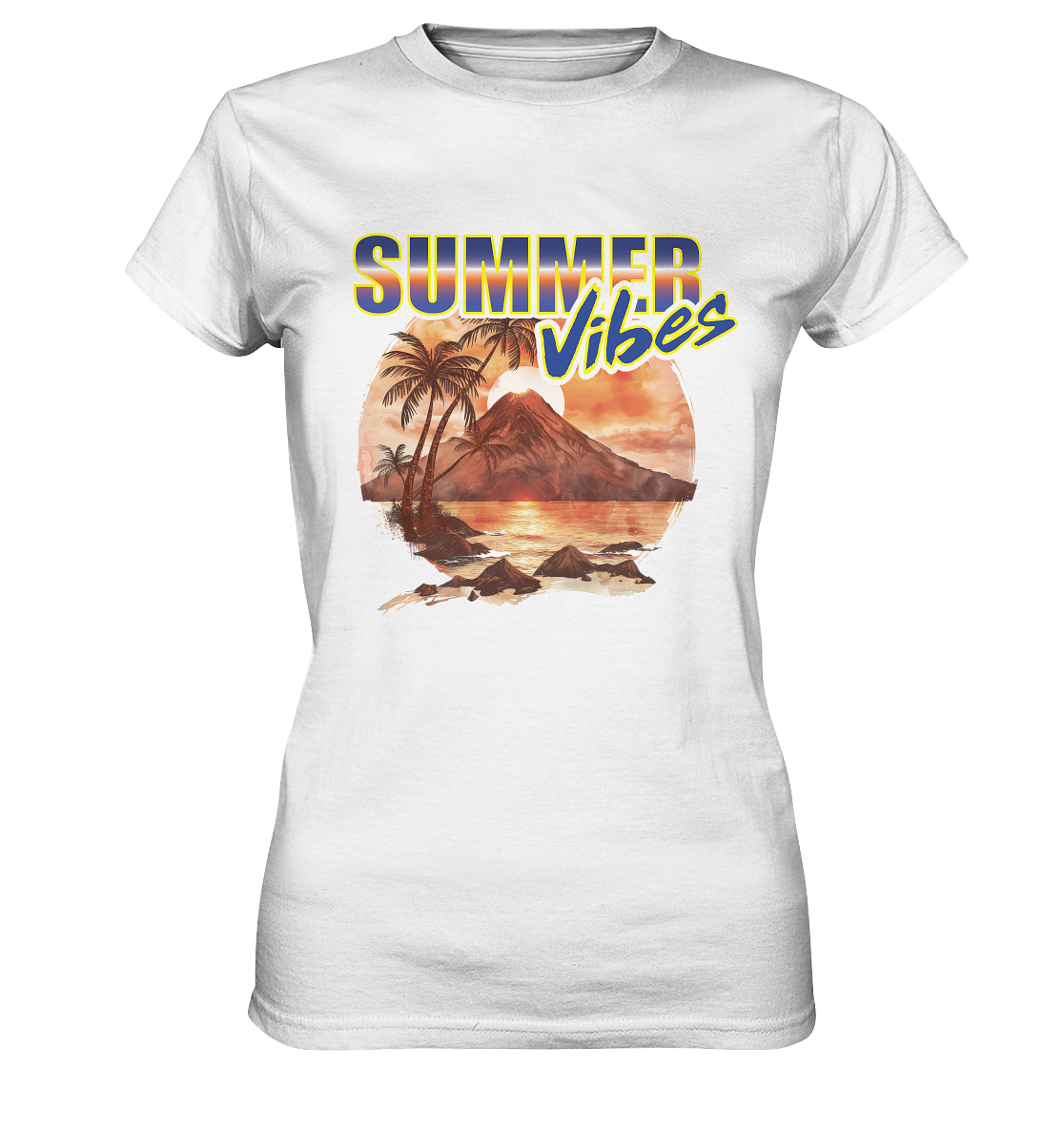 Sommer Shirts - Sommergefühle  - Ladies Premium Shirt