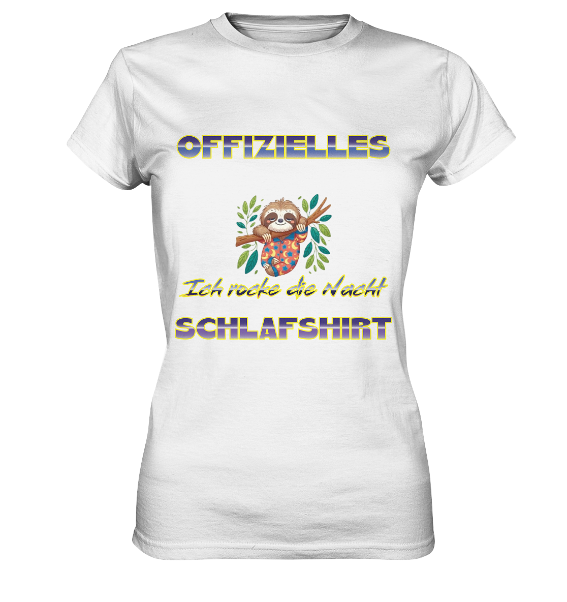 Offizielles Schlafshirt - Rocke die Nacht - Damen Premium Shirt