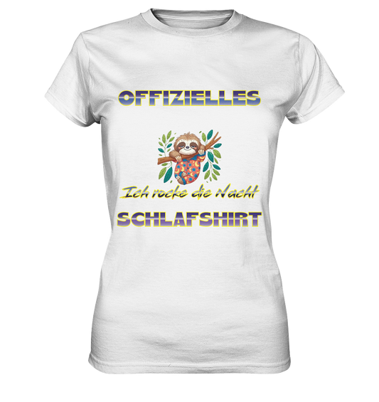 Offizielles Schlafshirt - Rocke die Nacht - Damen Premium Shirt