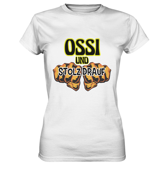 Ossi und stolz drauf - Ladies Premium Shirt