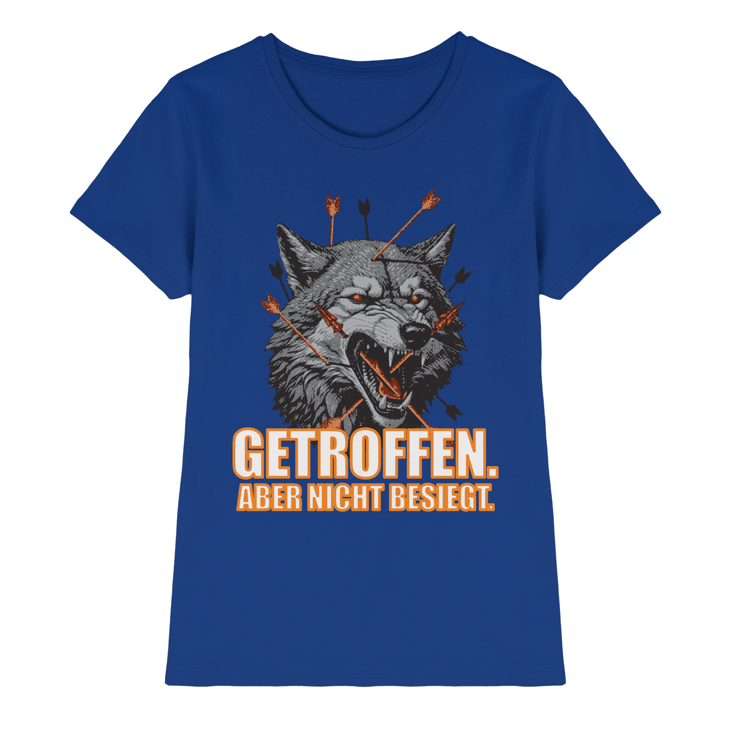 Alpha Wolf – Unbroken - Ladies Premium Shirt