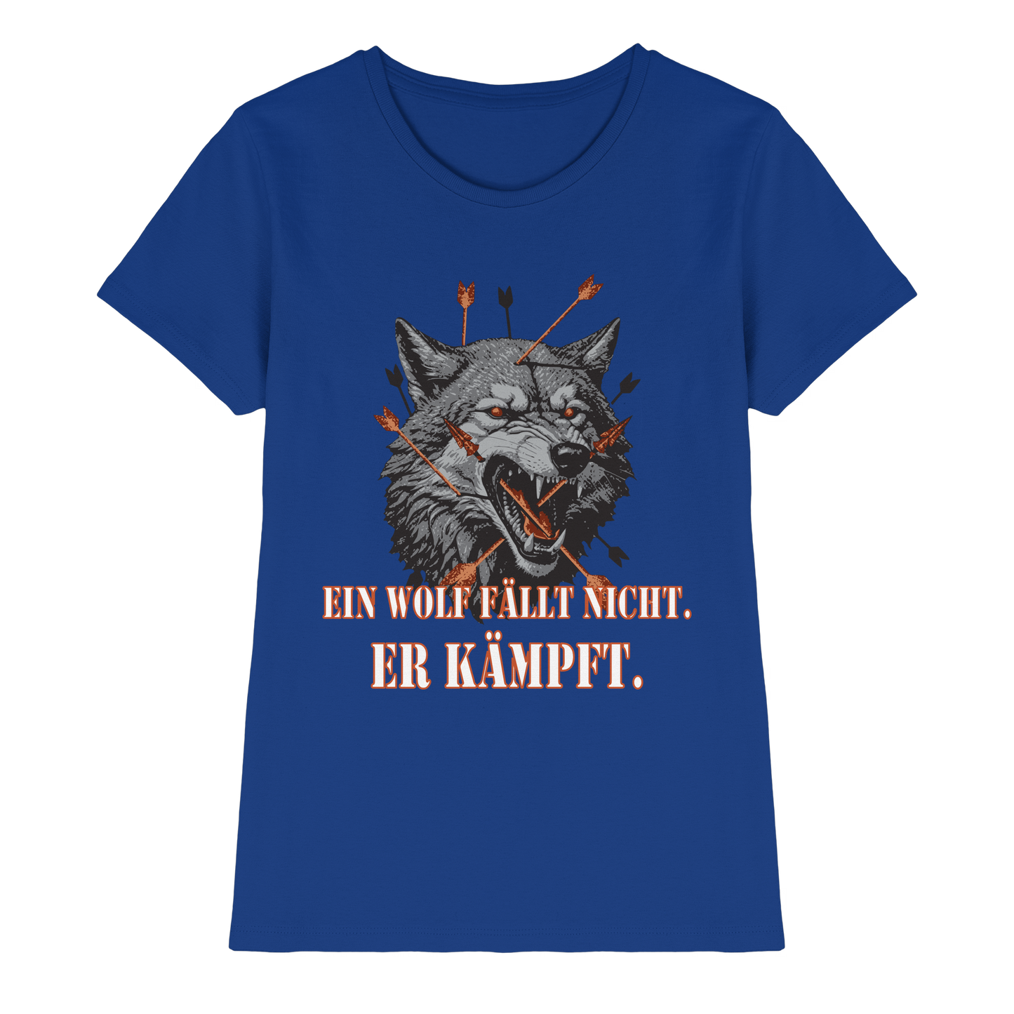The Unbroken Wolf - Ladies Premium Shirt