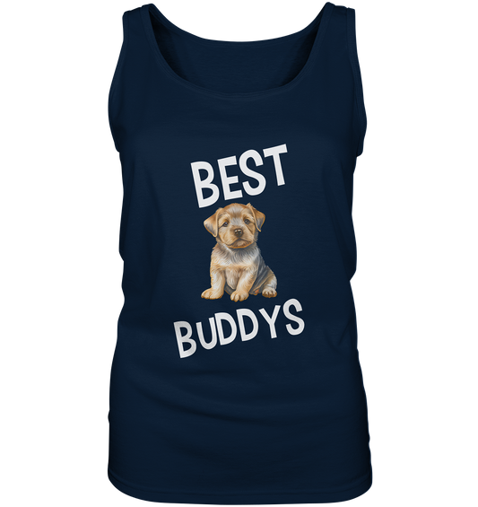 BEST BUDDYS NO4 - STREETWEAR _ STATEMENTS - MEIN BESTER FREUND - Ladies Tank-Top