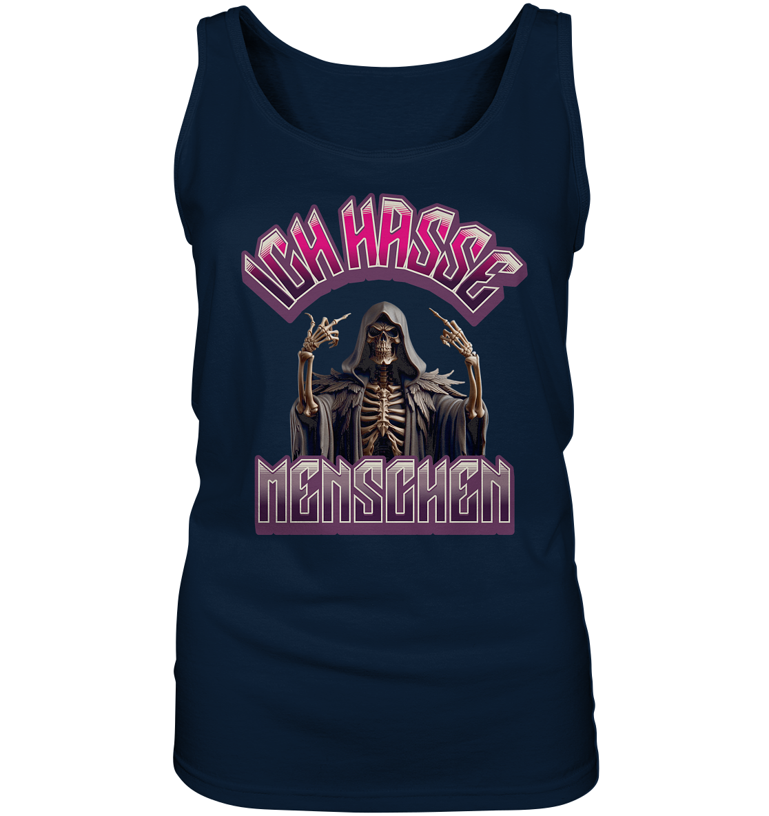 Ich hasse Menschen - Statement - Ladies Tank-Top