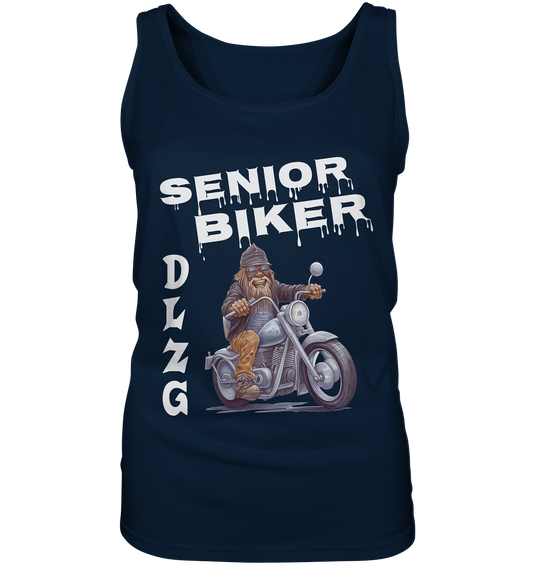 DLzG Opa Biker Fun Motiv 4- Damen Tank-Top