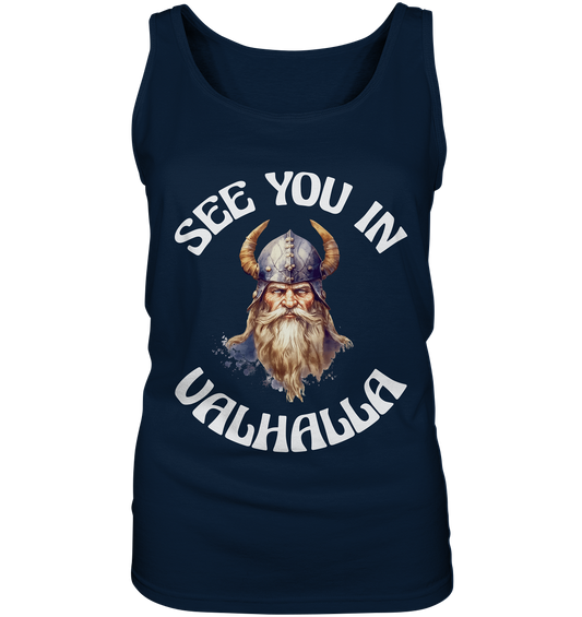 SEE YOU IN VALHALLA NO 3  - STREETWEAR - STATEMENT - Ladies Tank-Top