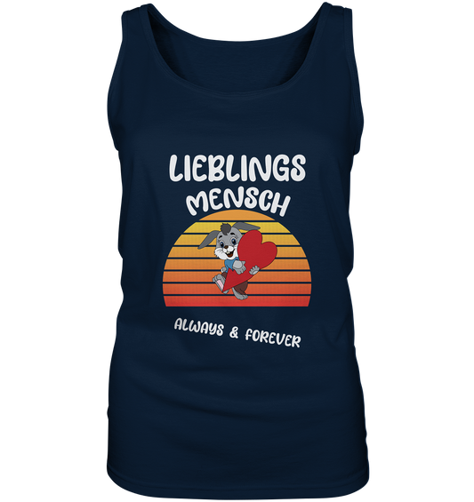 LIEBLINGSMENSCH – ALWAYS & FOREVER - STREETWEAR _ STATEMENTS - Ladies Tank-Top