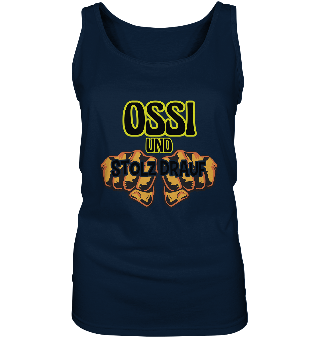 Ossi und stolz drauf - Ladies Tank-Top