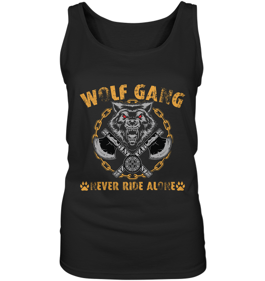 Wolfgang - NEVER RIDE ALONE - Damen Tanktop