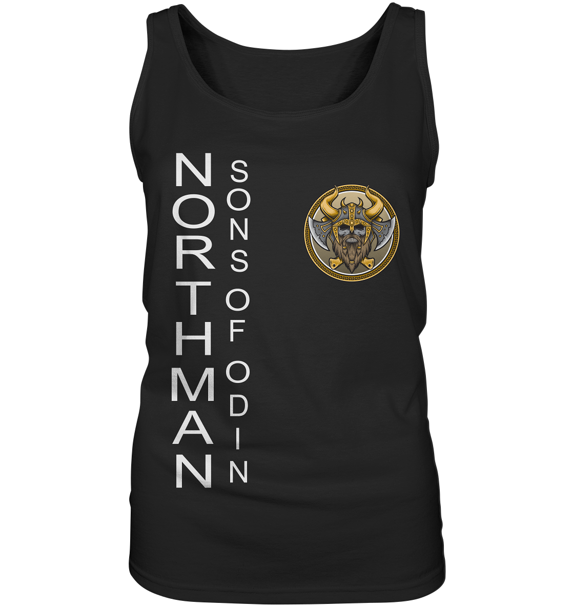 Tank-Top Damen, Streetwear Northman Sons of Odin 