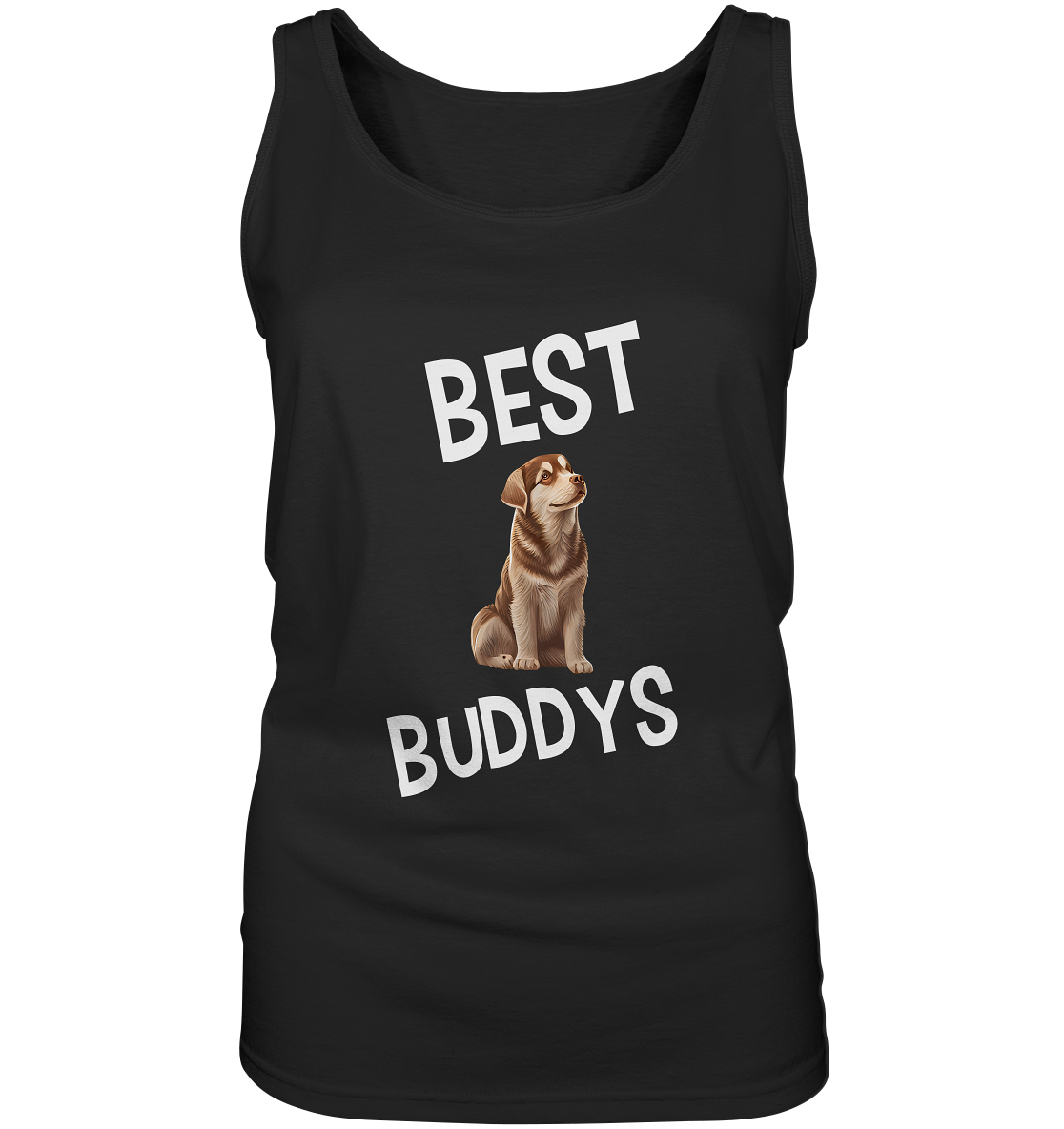 BEST BUDDYS NO 5 - STREETWEAR _ STATEMENTS - MEIN BESTER FREUND - Ladies Tank-Top