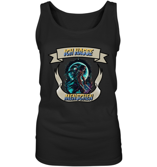 Reaper - Ich hasse Menschen Streetwear - Ladies Tank-Top