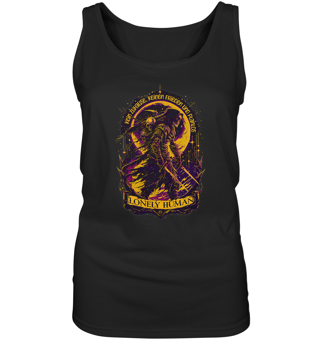 Streetwear Einsamer Mensch  - Ladies Tank-Top