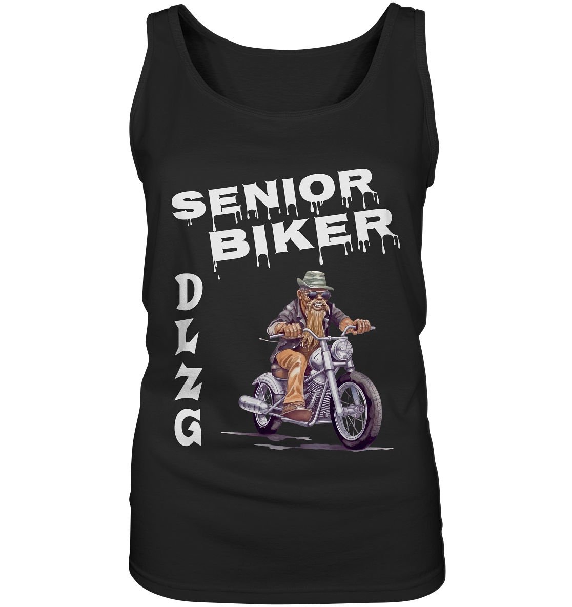 DLzG Opa Biker Fun Motiv 1- Ladies Tank-Top